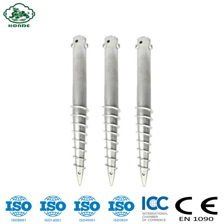 Long-lasting Log House Foundation Ground Screw